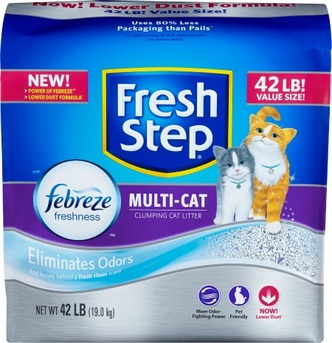 The KCC Cat Litter Check List | #FreshStepFebreze