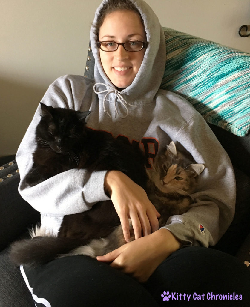 Kylo, Sophie, & Mom Snuggling