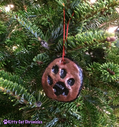 Photo: FInished ornament hanging on tree