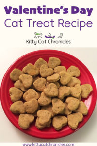 Homemade Valentine's Day Cat Treat Recipe