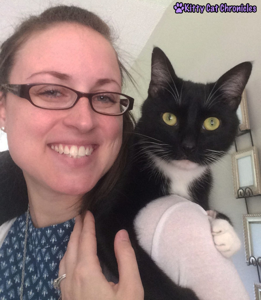 Sampson cat selfie - Sampy & Me