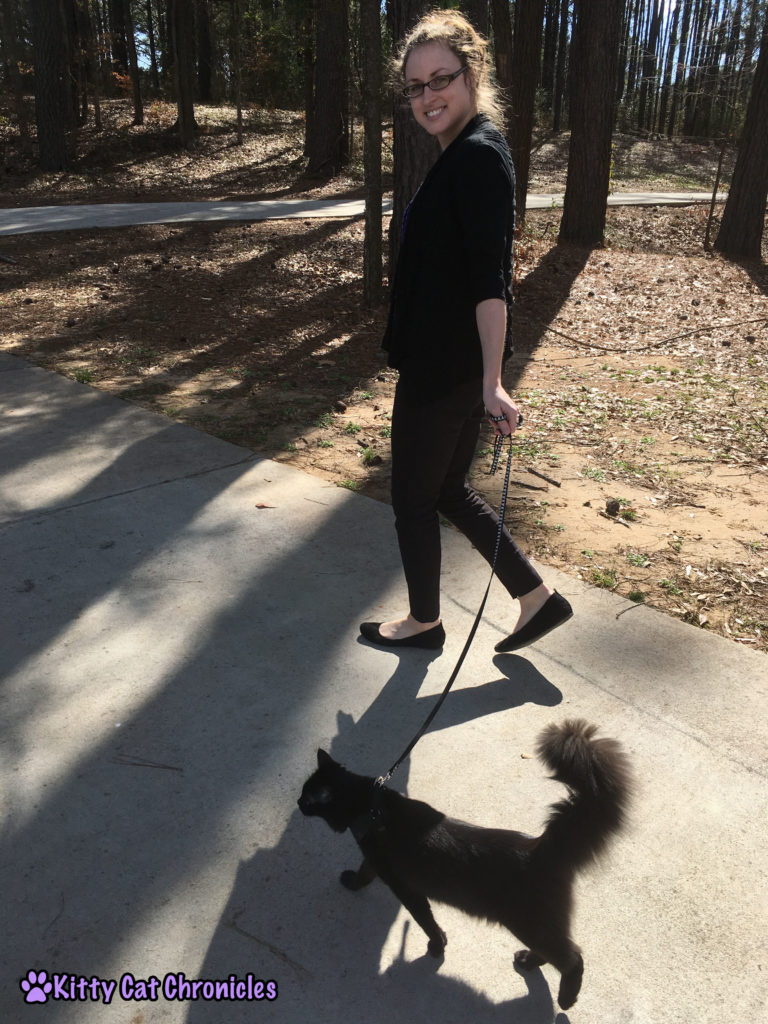 Kylo Walks on the Leash with Me - Impromptu Adventure