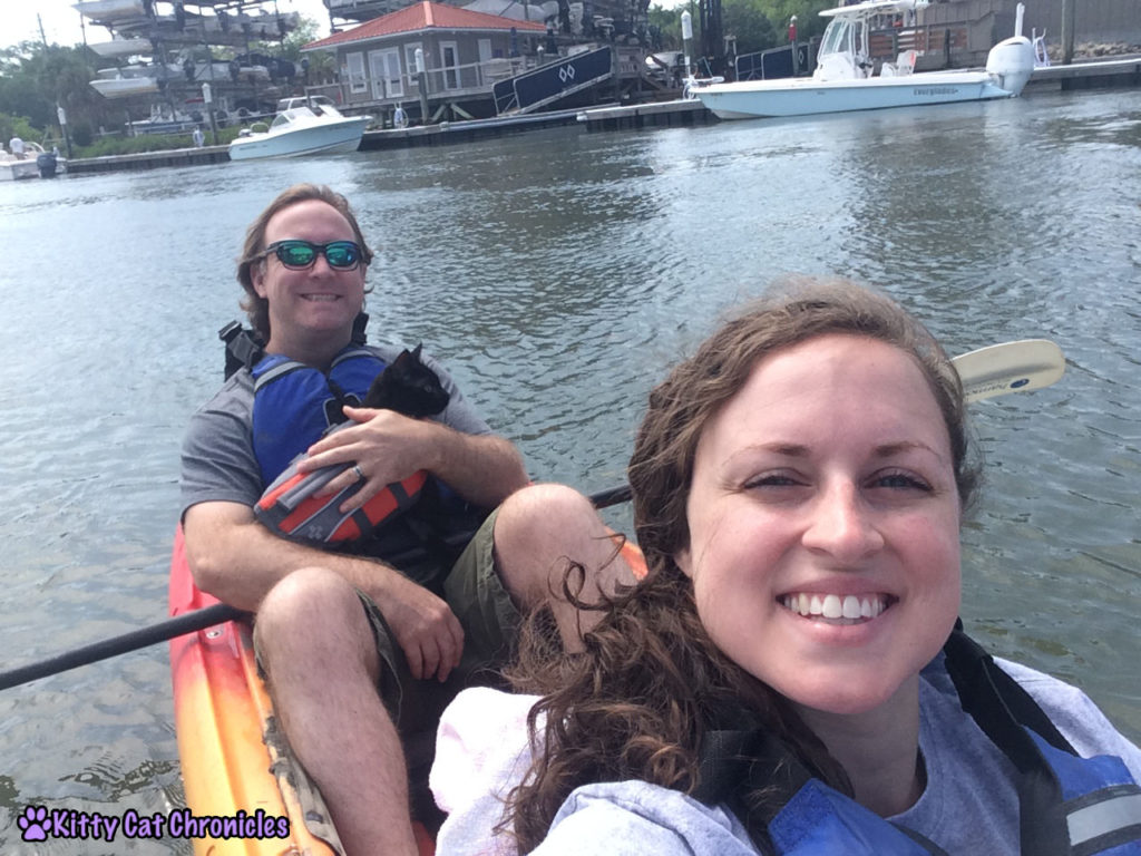 Charleston Adventure Teasers: Kylo Ren, cat kayaking