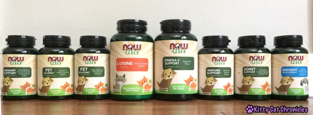 NOW Pets Supplement Line - Sweepstakes