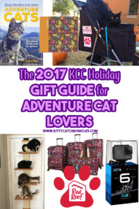 The 2017 KCC Holiday Gift Guide for Adventure Cat Lovers