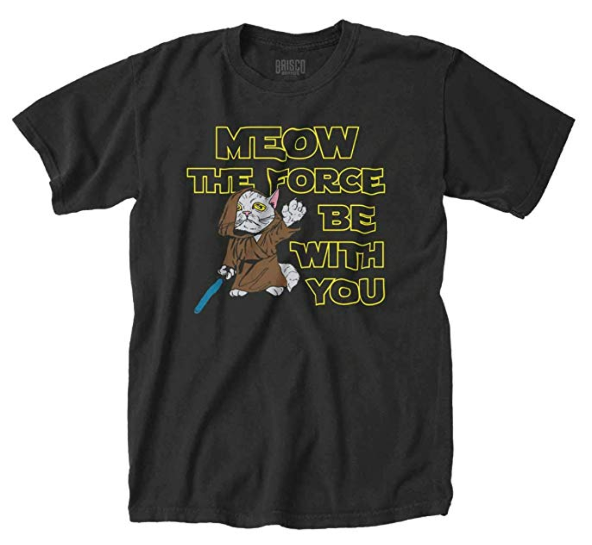 Star Wars Meow the Force Be With You T-shirt