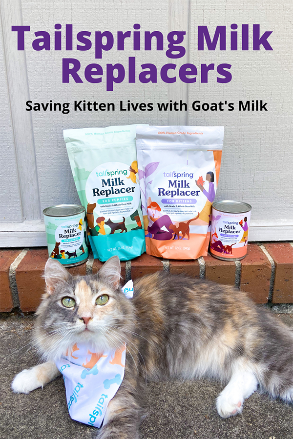 Tailspring Milk Replacers - Goat's Milk Saving Kitten Lives